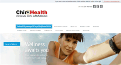 Desktop Screenshot of chirohealthsolutions.net